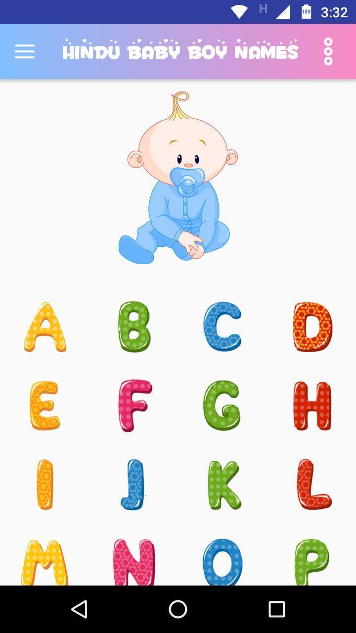 Hindu Baby Boy Names