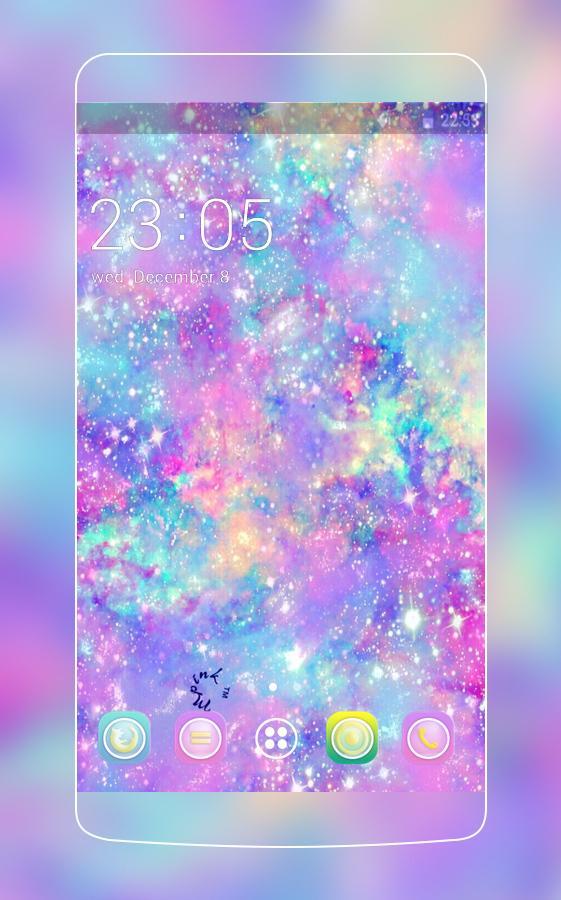 Neon Glitter Theme for Samsung: Fancy HD wallpaper