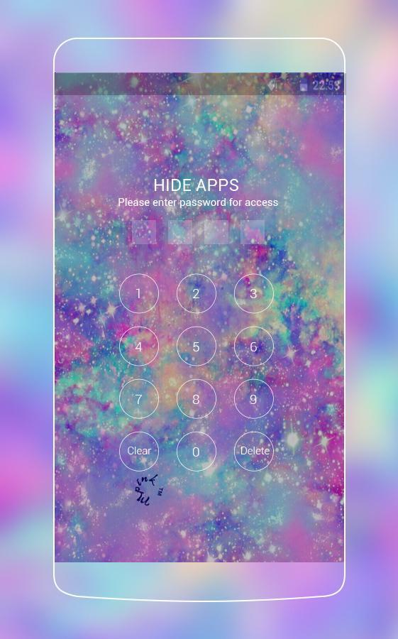 Neon Glitter Theme for Samsung: Fancy HD wallpaper