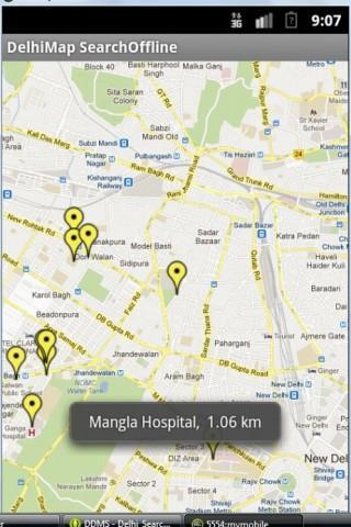 DelhiMap SearchOffline