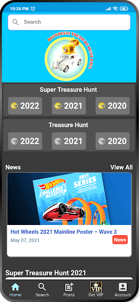 Hot Wheels: Treasure Hunt Data