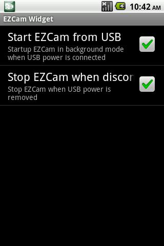 EZCam Widget