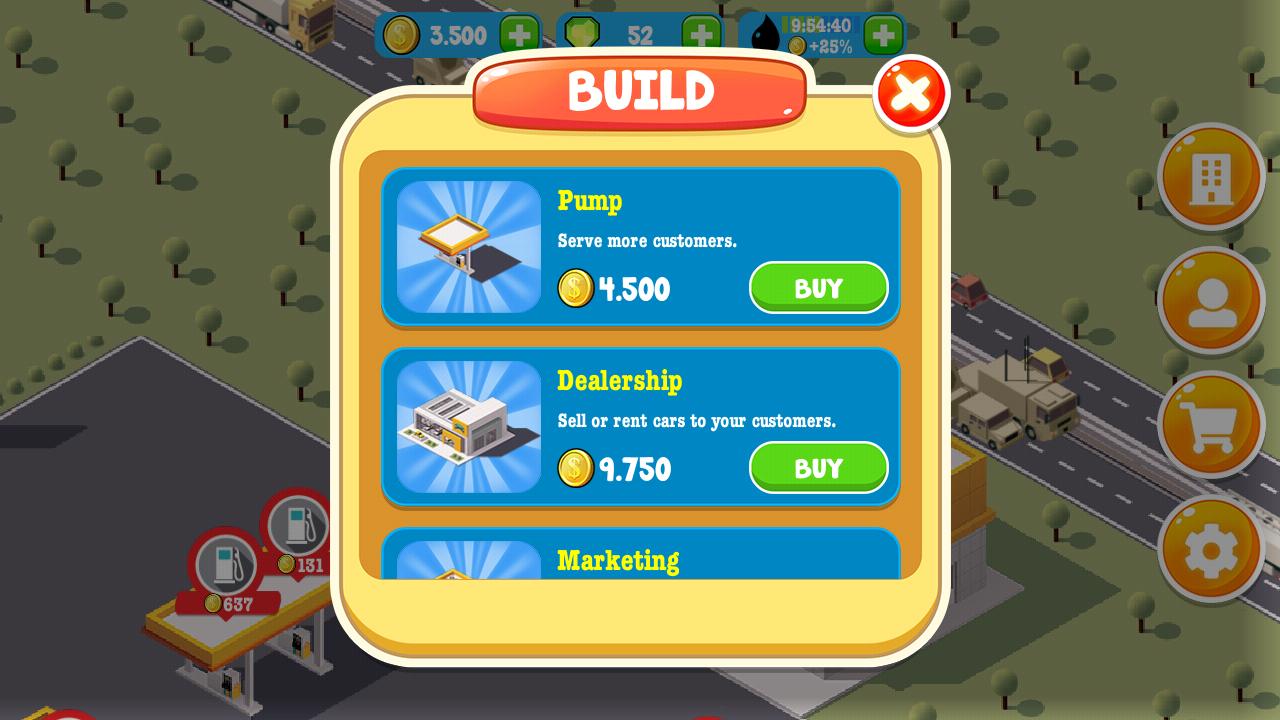 Fuel Inc - Gas Station builder