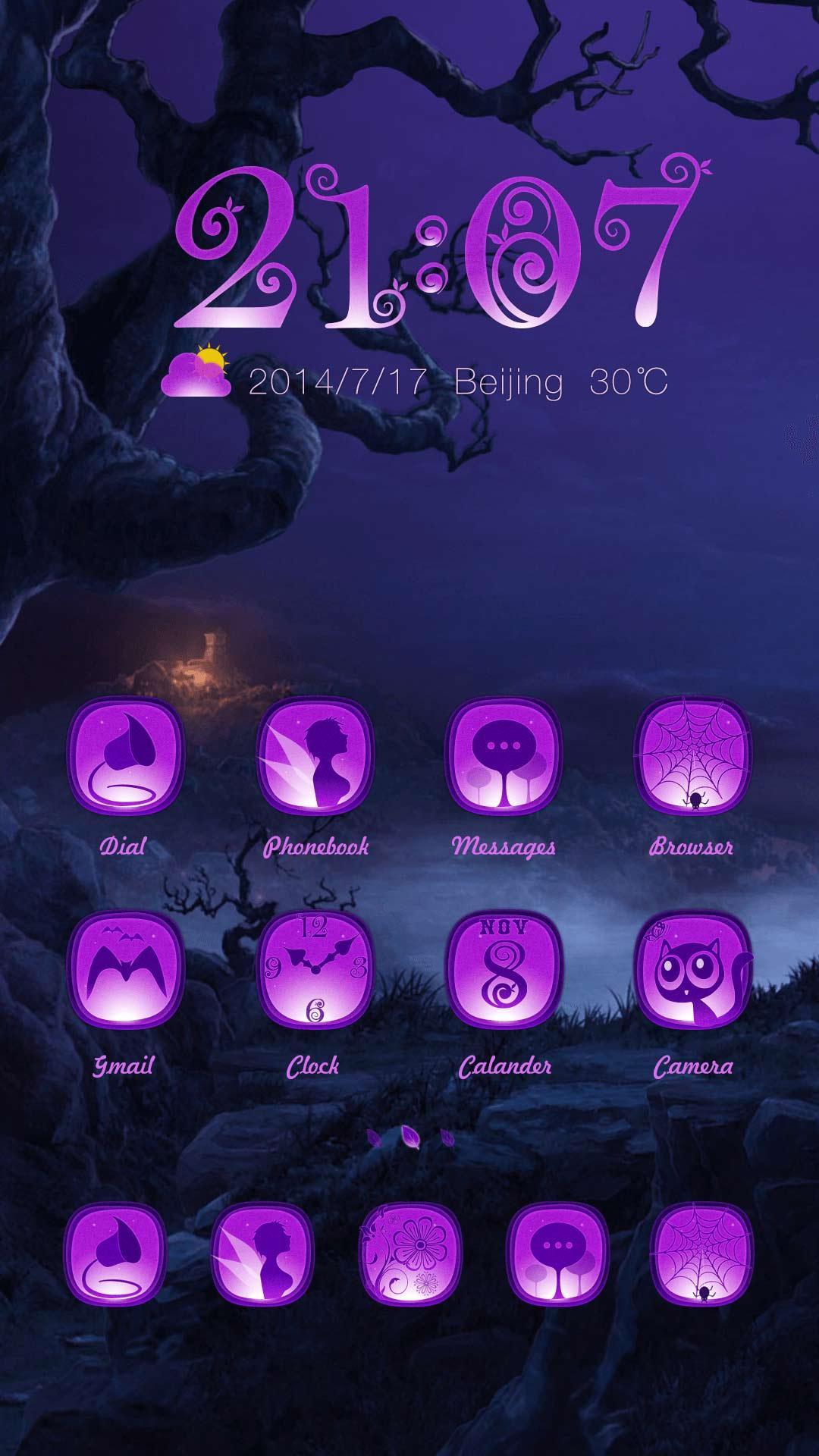 Fairy GO Launcher Theme