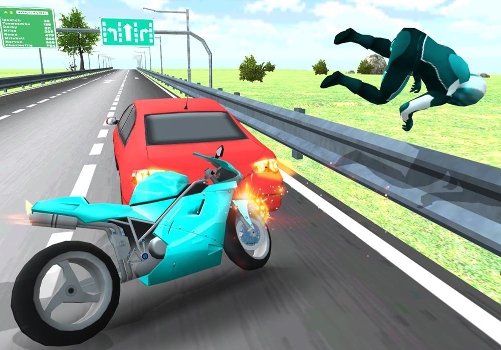 Race Traffic Motorbike