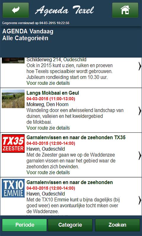 Agenda Texel