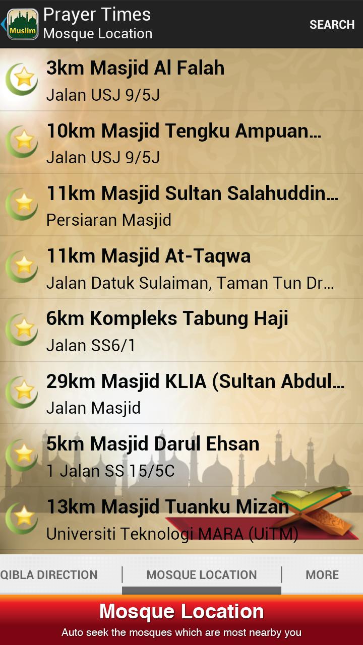 Worldwide Muslim Prayer Times