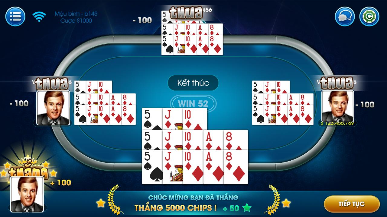 Game Danh Bai Doi Thuong W52