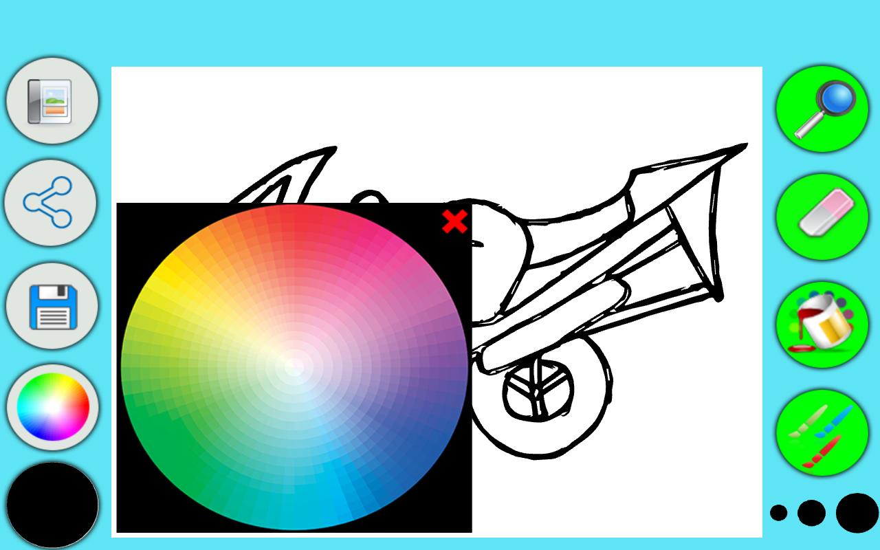 Coloring Book : Motorcycle
