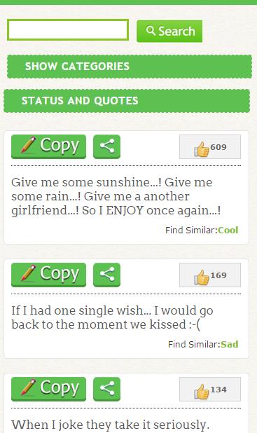 Everyday Status and Quotes