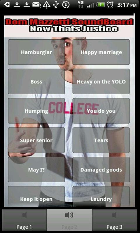 Dom Mazzetti Sound Board