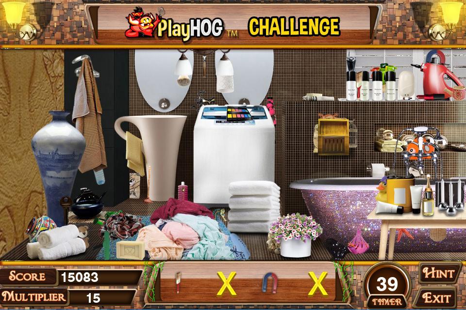 Challenge #24 Around the House Hidden Object Games