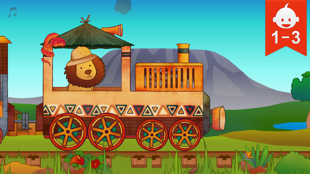 Safari Train for Toddlers