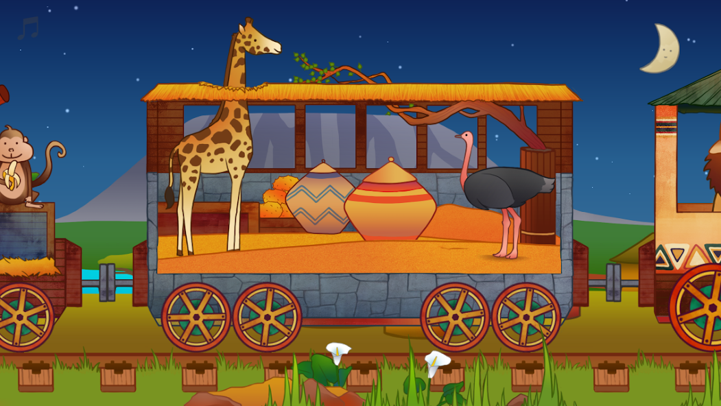 Safari Train for Toddlers