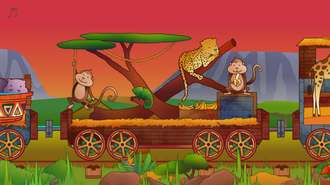 Safari Train for Toddlers