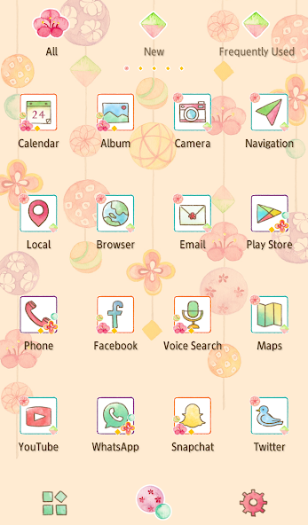 Cute Strung Decor Theme