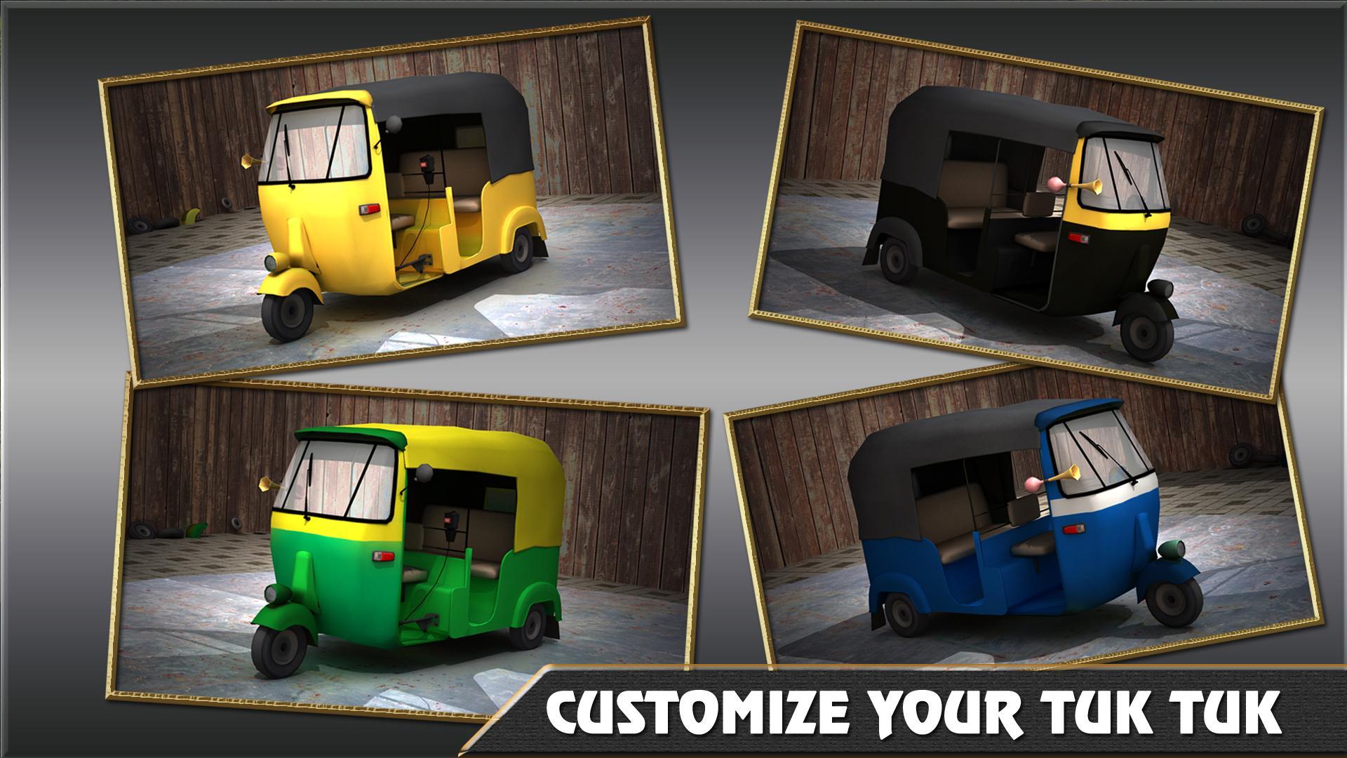 Tuk Tuk Hill Climbing 3D