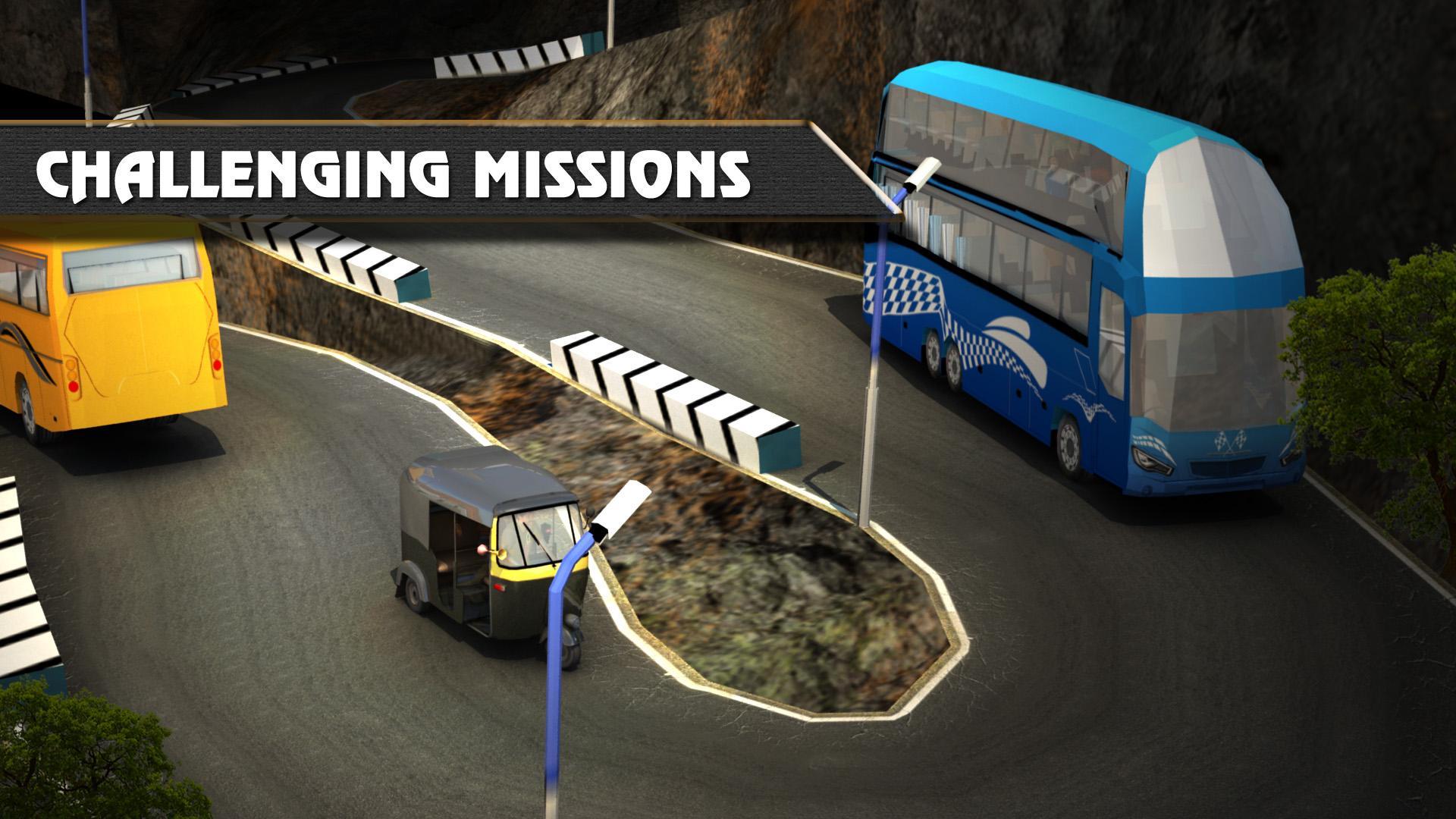 Tuk Tuk Hill Climbing 3D