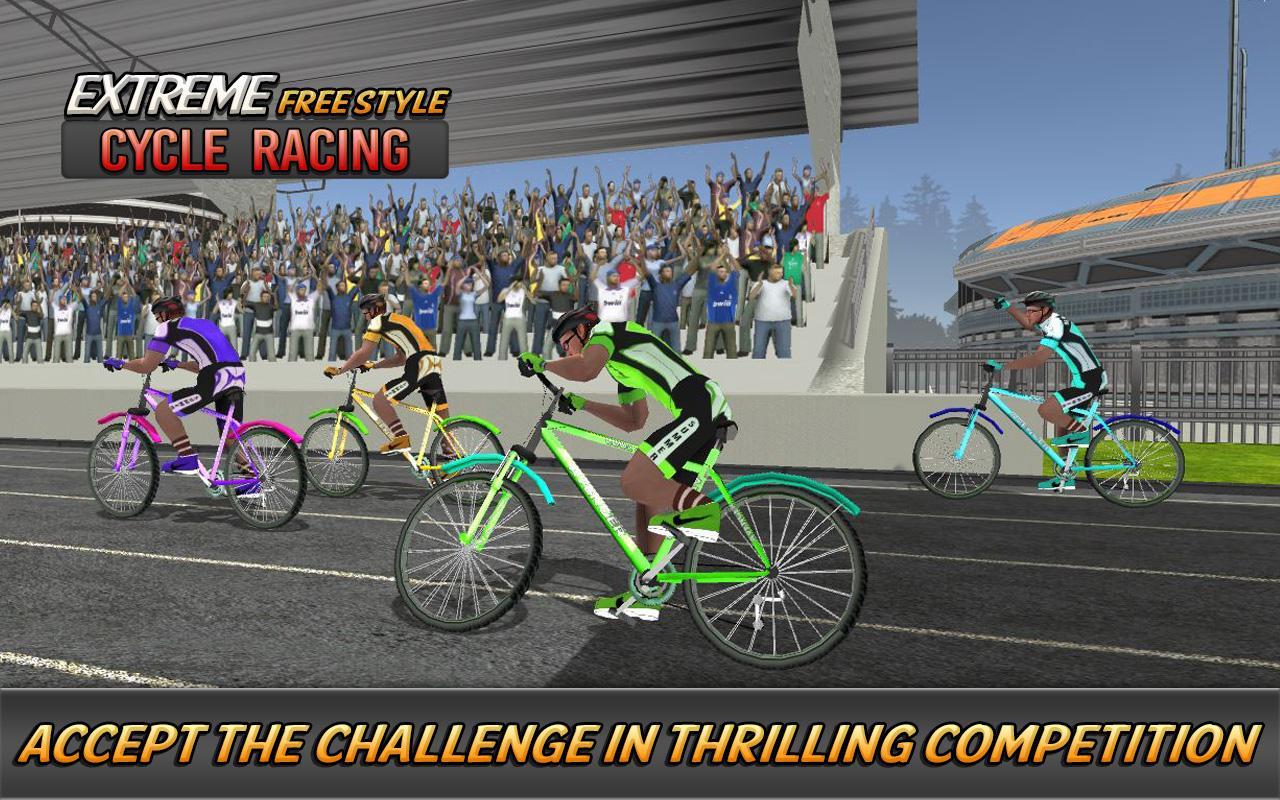 Extreme Freestyle Cycle Racing