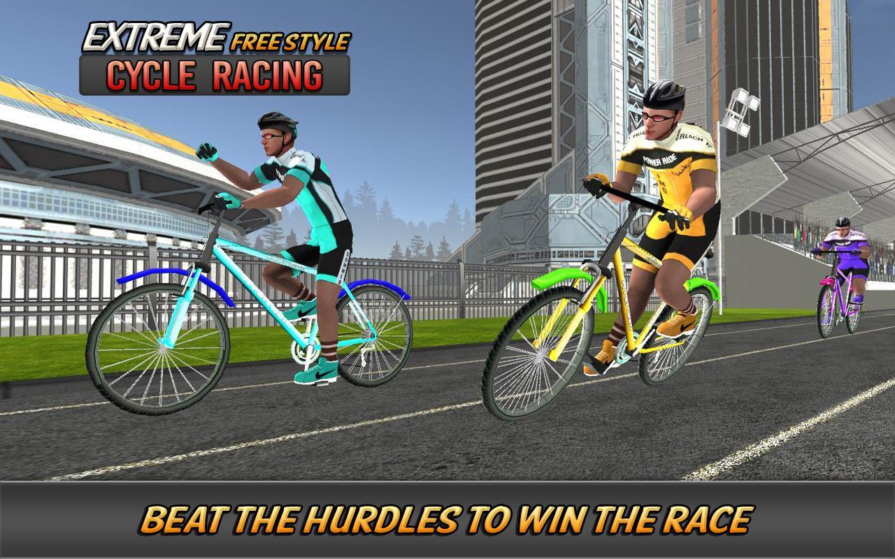 Extreme Freestyle Cycle Racing