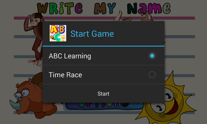 Write my Name  - ABC Learning