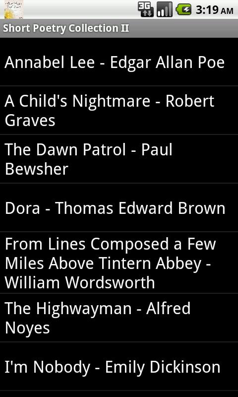 Short Poetry Collection II