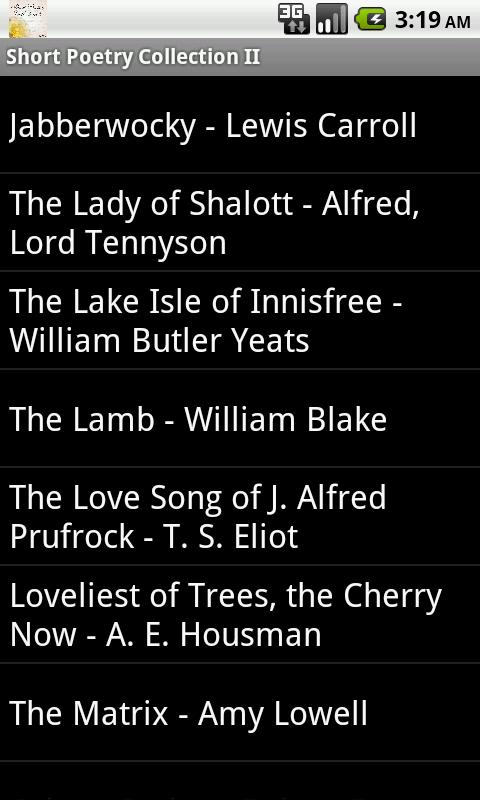 Short Poetry Collection II