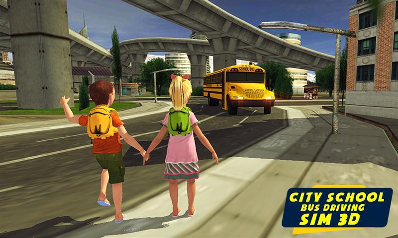City High School Bus Driving Simulator 2018