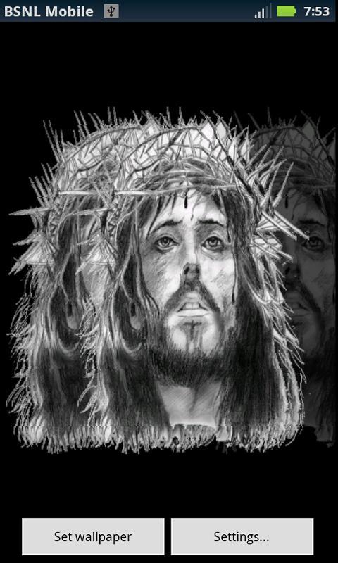 Vibrant Jesus Live Wallpaper