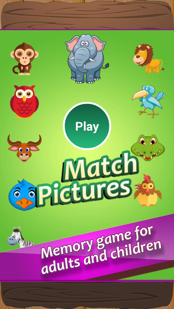 Match Pictures of Animals