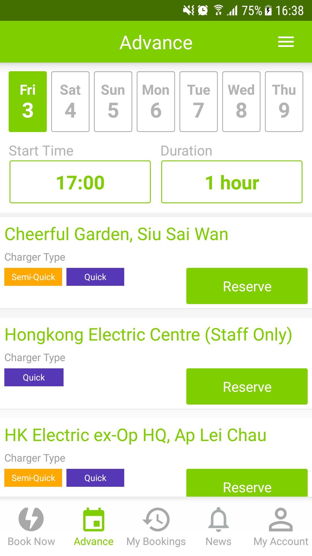 Bolt - EV Charging Service