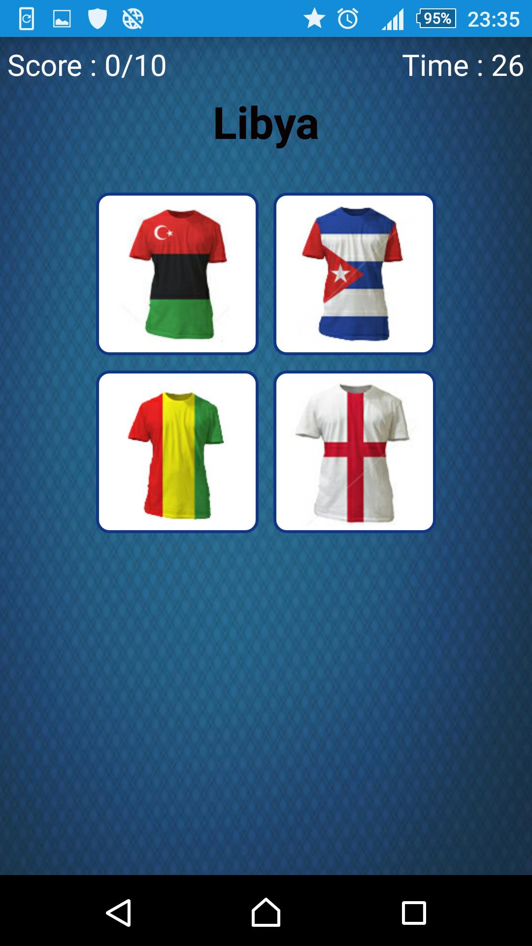 National Team Football Quiz