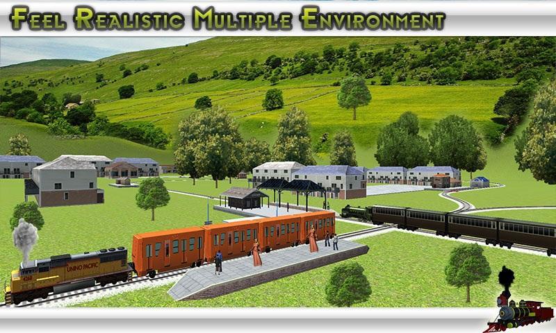 Train simulator Free 3D Train Game
