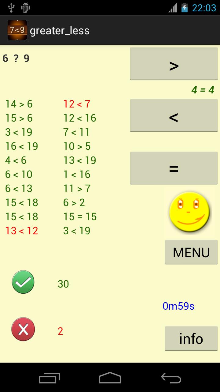 Greater Than or Less Than ?