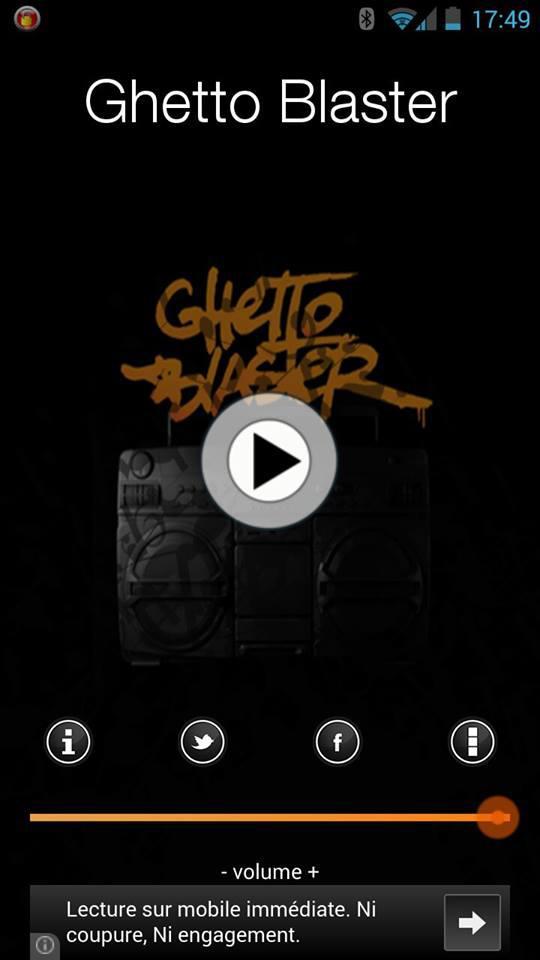 Ghetto Blaster Radio