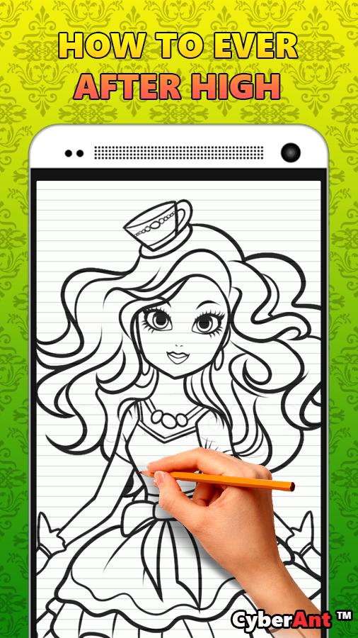 How to Draw Ever After - Easy
