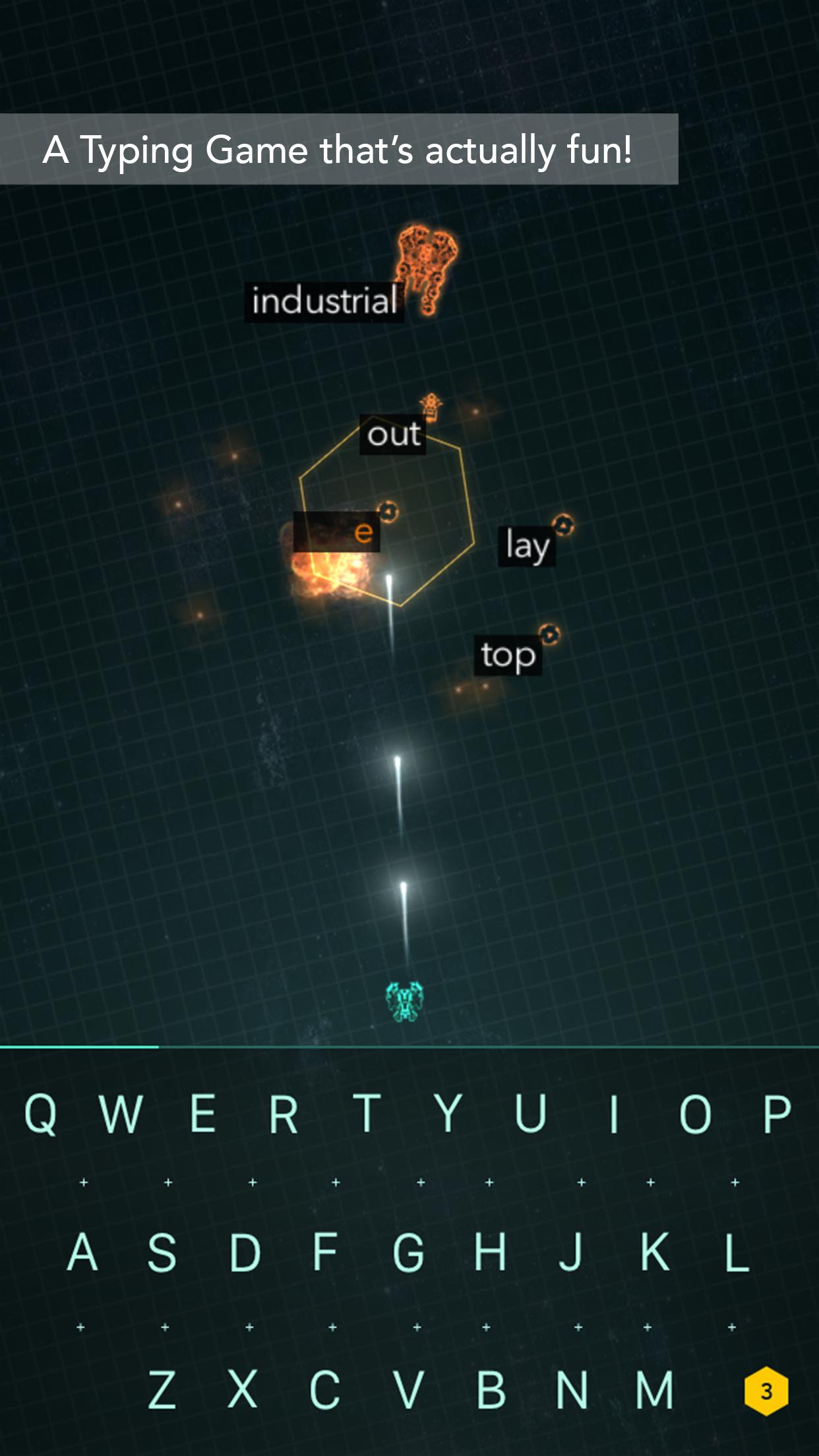 ZType Space Typing & Spelling