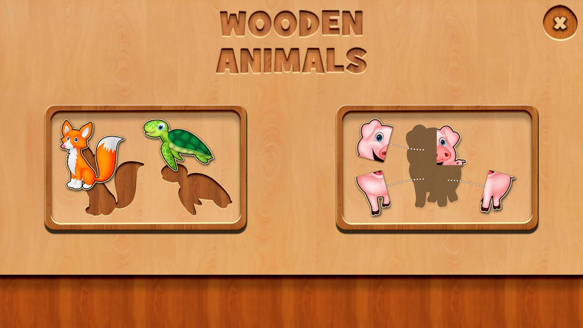 Animal Wooden Blocks