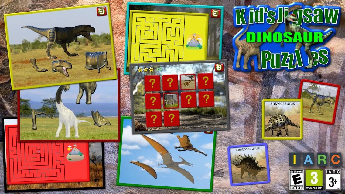 Kids Dinosaur Puzzles