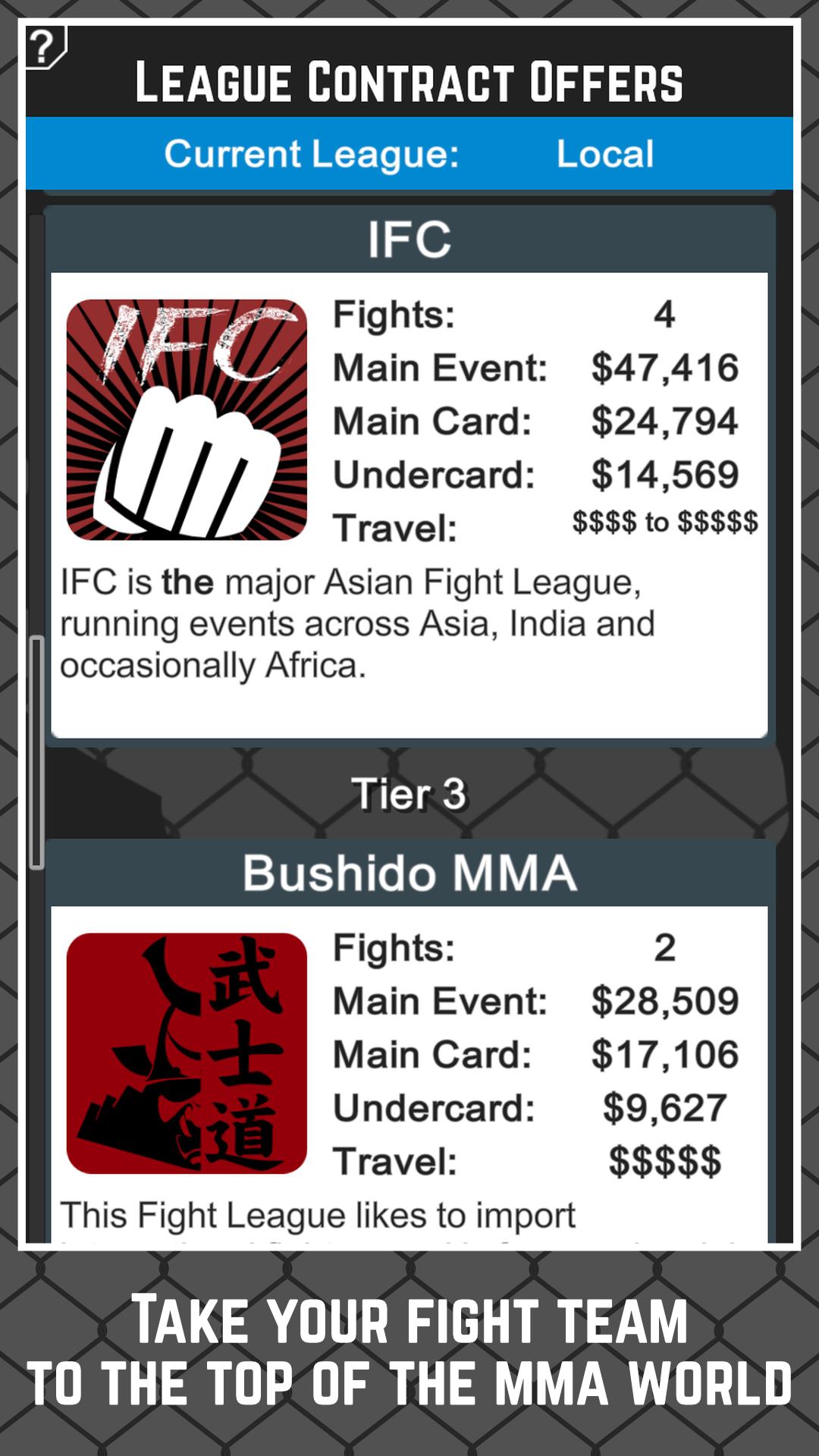 MMA Manager Free