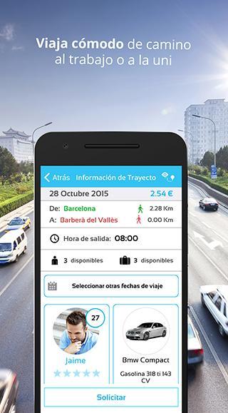 MokMok - Compartir coche.