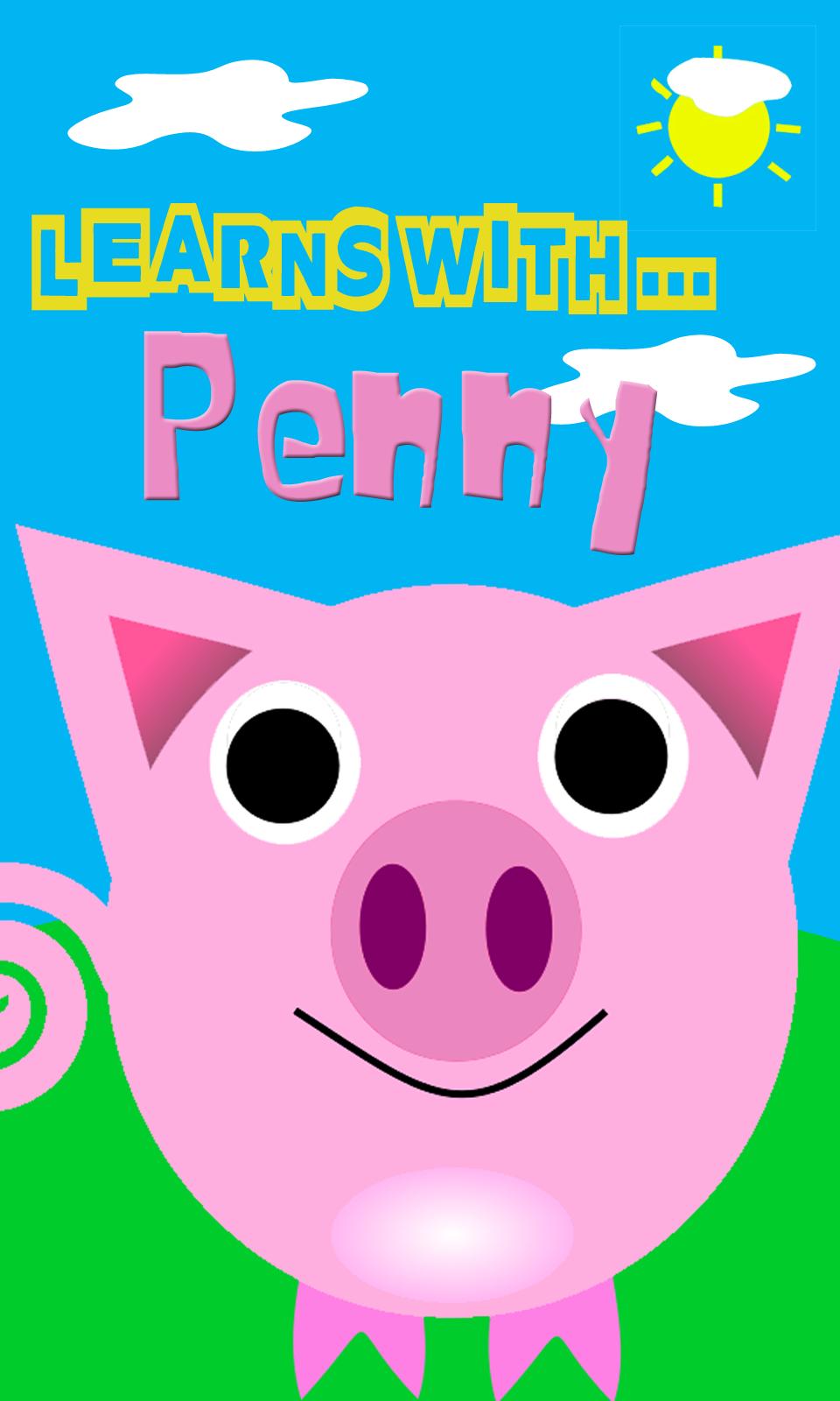 Learns with the pig Penny