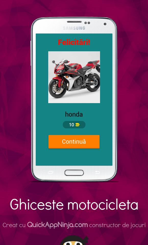 Ghiceste motocicleta