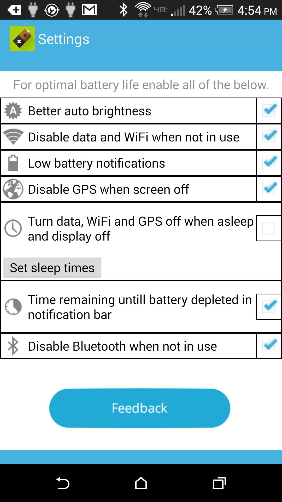 Battery++: Battery Saver Free