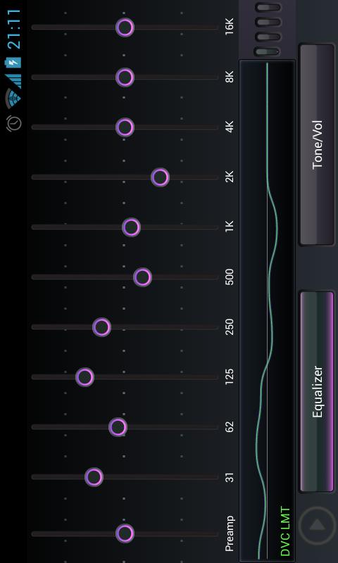 Poweramp skin audioplayer pink