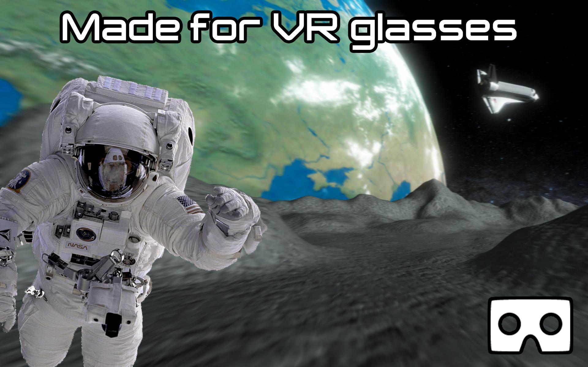 VR Space mission:Moon Explorer