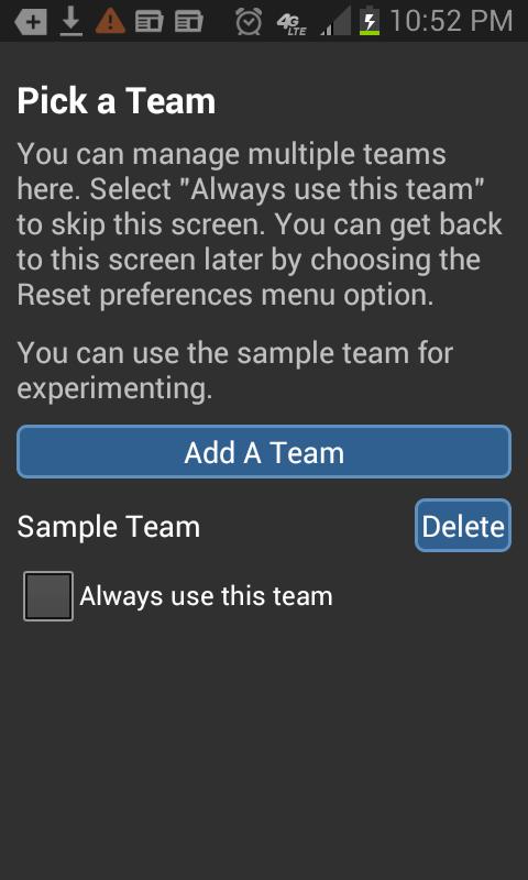 Soccer Stats Tracker