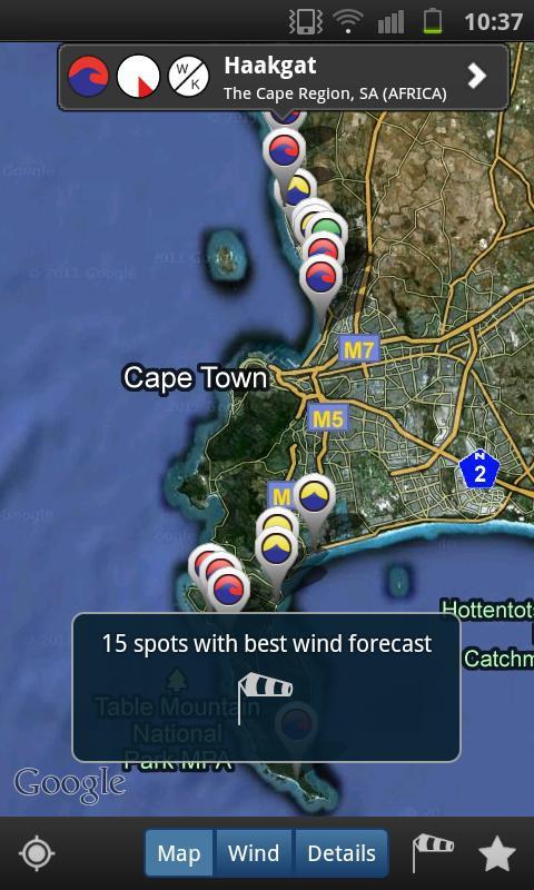 KITE AND WINDSURFING NAVIGATOR