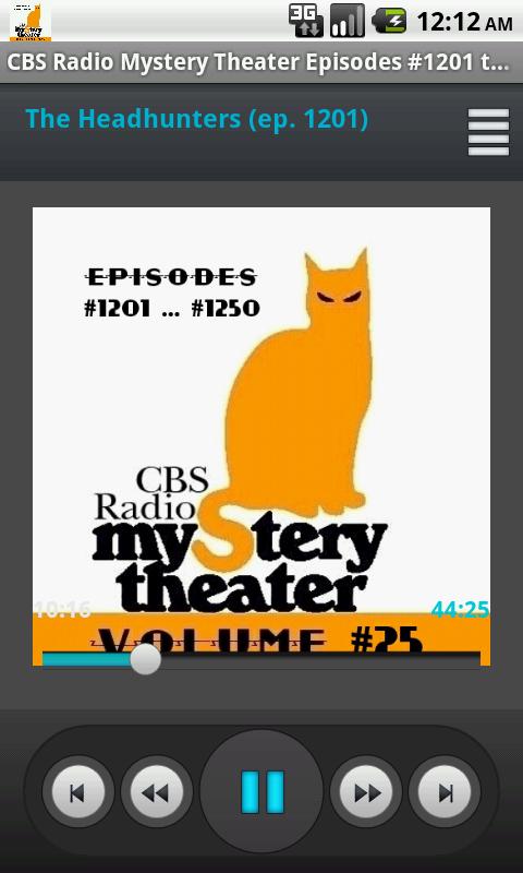 CBS Radio Mystery Theater V.25