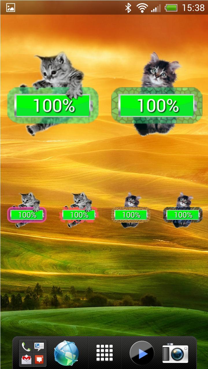 Kitten Battery Widget Lite